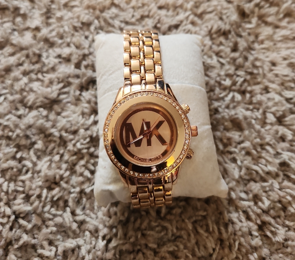 Michael Kors Rose Gold Chronograph Watch